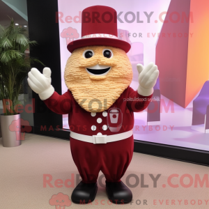 Mascot karakter van een...