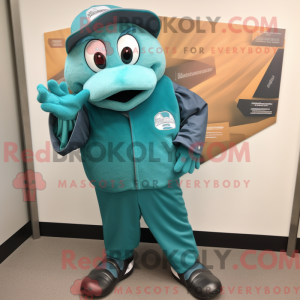 Postava maskota Teal...