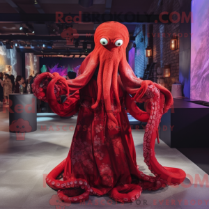 Mascot character of a Red...