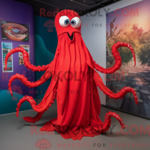 Mascot character of a Red...