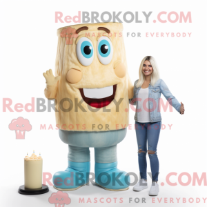 Mascottefiguur van een...