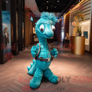 Mascottekarakter van een...