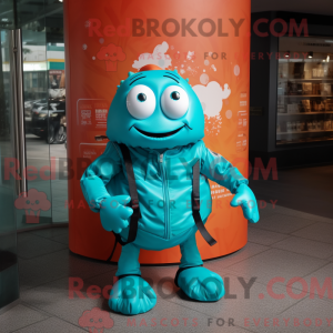 Mascot character of a...