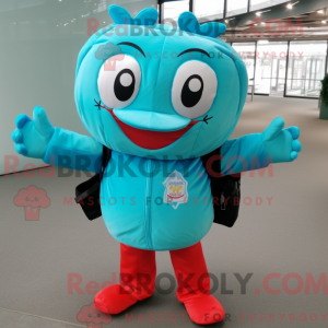 Personnage mascotte d un...