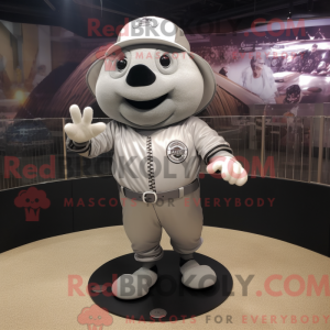 Mascot character of a...