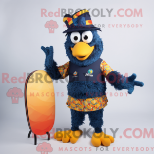 Mascot character of a Navy...
