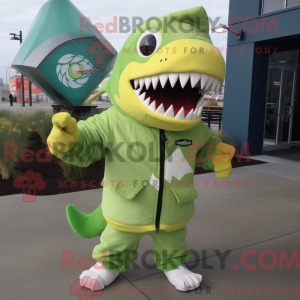 Mascot character of a Lime...