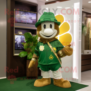 Gold Four Leaf Clover...