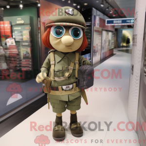 Mascottekarakter van een...