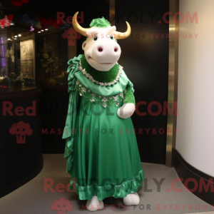 Mascot character of a Green...