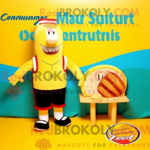 Mascot character of a...