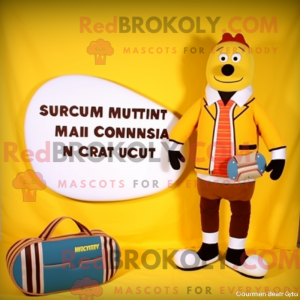 Mascot character of a...