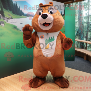 Personnage mascotte d un...
