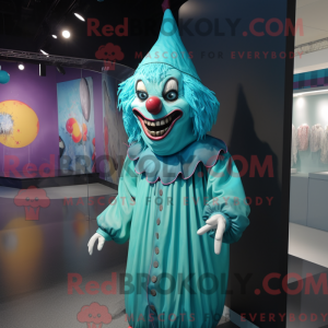 Mascot karakter van een...