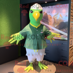 Mascottekarakter van een...