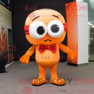 Postava maskota Orange...