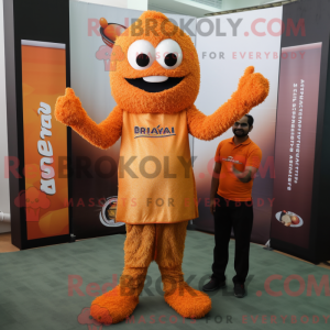 Postava maskota Orange...