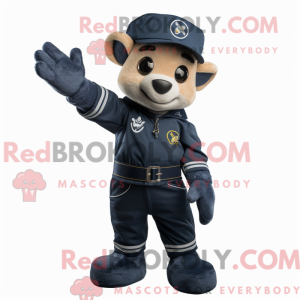 Maskottchen einer Navy...