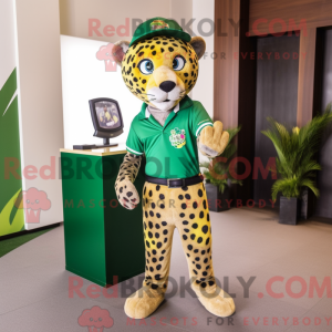 Mascottekarakter van een...