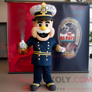 Mascottefiguur van een...