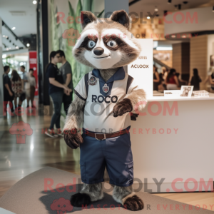 Mascottefiguur van een...