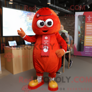 Personnage mascotte d une...