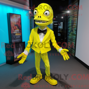 Mascot character of a Lemon...