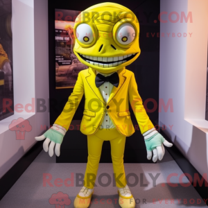 Mascot character of a Lemon...