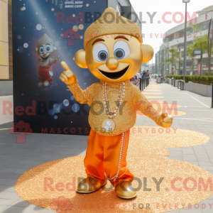 Mascot character of a Gold...