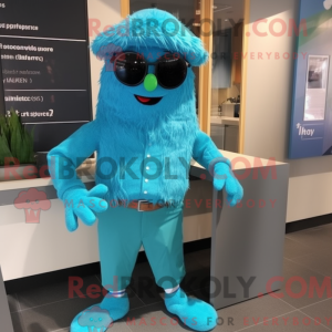 Mascot karakter van een...