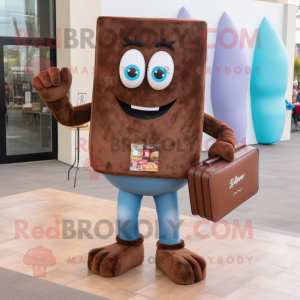 Brown Chocolate Bars maskot...