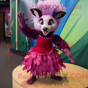 Mascottekarakter van een...