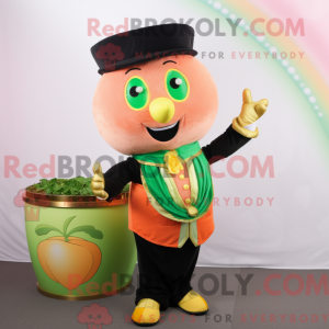 Postava maskota Peach Pot...