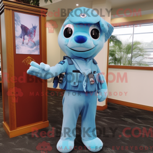 Mascottekarakter van een...