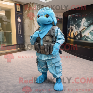 Mascot character of a Sky...