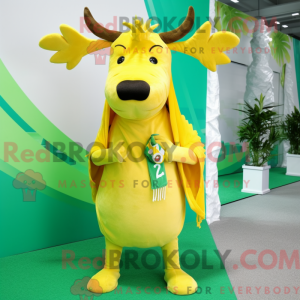 Mascot character of a Lemon...