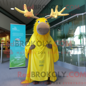 Mascot karakter van een...