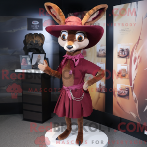 Mascottekarakter van een...
