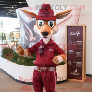 Mascot character of a...