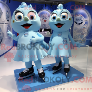 Mascot karakter van een...