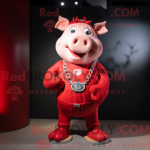 Mascottekarakter van een...
