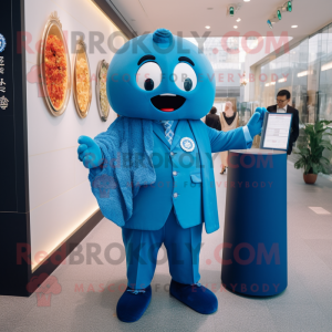 Blue Dim Sum mascotte...