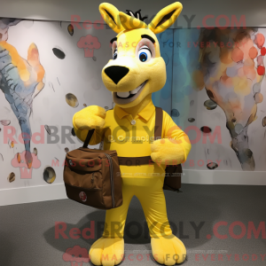 Mascot character of a...