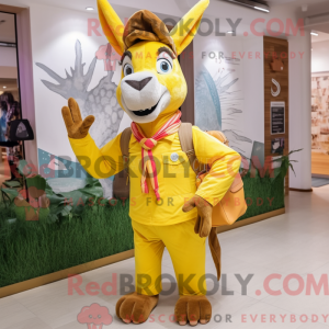 Personaggio mascotte asino...