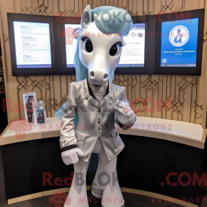 Mascottefiguur van een...