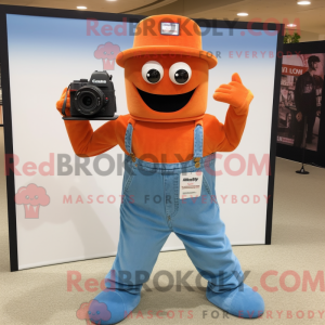 Maskot postava Rust Camera...