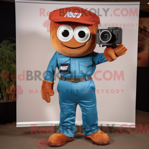 Mascot character of a Rust...