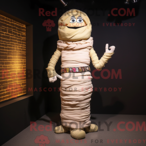 Mascottefiguur van een...