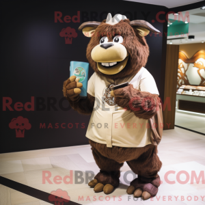 Personnage mascotte d un...