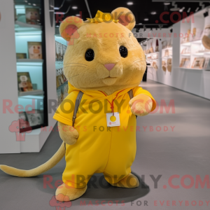 Mascot character of a...